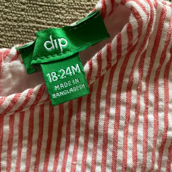 ✨Cute Striped Heart Dress - 18/24 Months - Picture 6 of 9